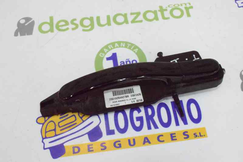 FORD Fiesta 5 generation (2001-2010) Rear Left Door Exterior Handle 1521067,5S6YB22404CDXWAA,COLORNEGRO 19583017