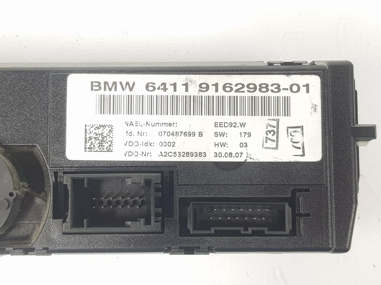 BMW 1 Series E81/E82/E87/E88 (2004-2013) Klimato kontrolės (klimos) valdymas 64119162983, 64119199260 19922671