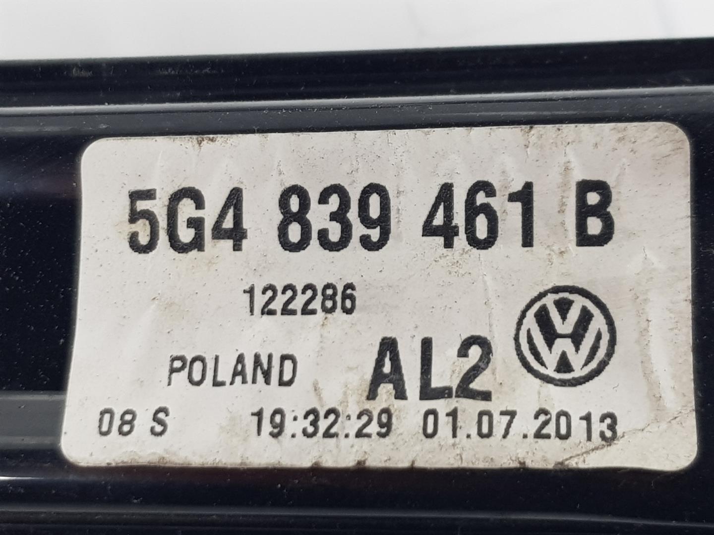 VOLKSWAGEN Variant VII TDI (2014-2024) Galinių kairių durų stiklo pakelėjas 5G4839461B,5G4839461B,ELEVALUNASSINMOTOR 19869410