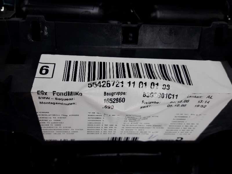 BMW 3 Series E90/E91/E92/E93 (2004-2013) Centerkonsol 51167130686,1652860 19615774