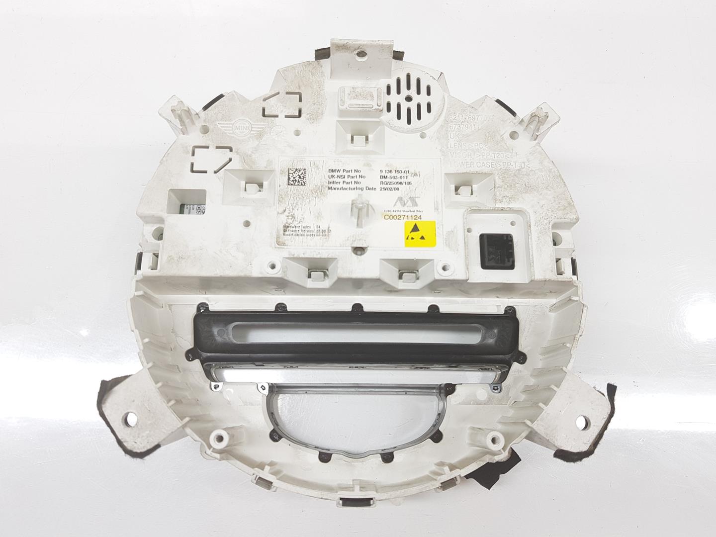 MINI Cooper R56 (2006-2015) Spidometras (Prietaisų skydelis) 9136193, 62116977981 24452248
