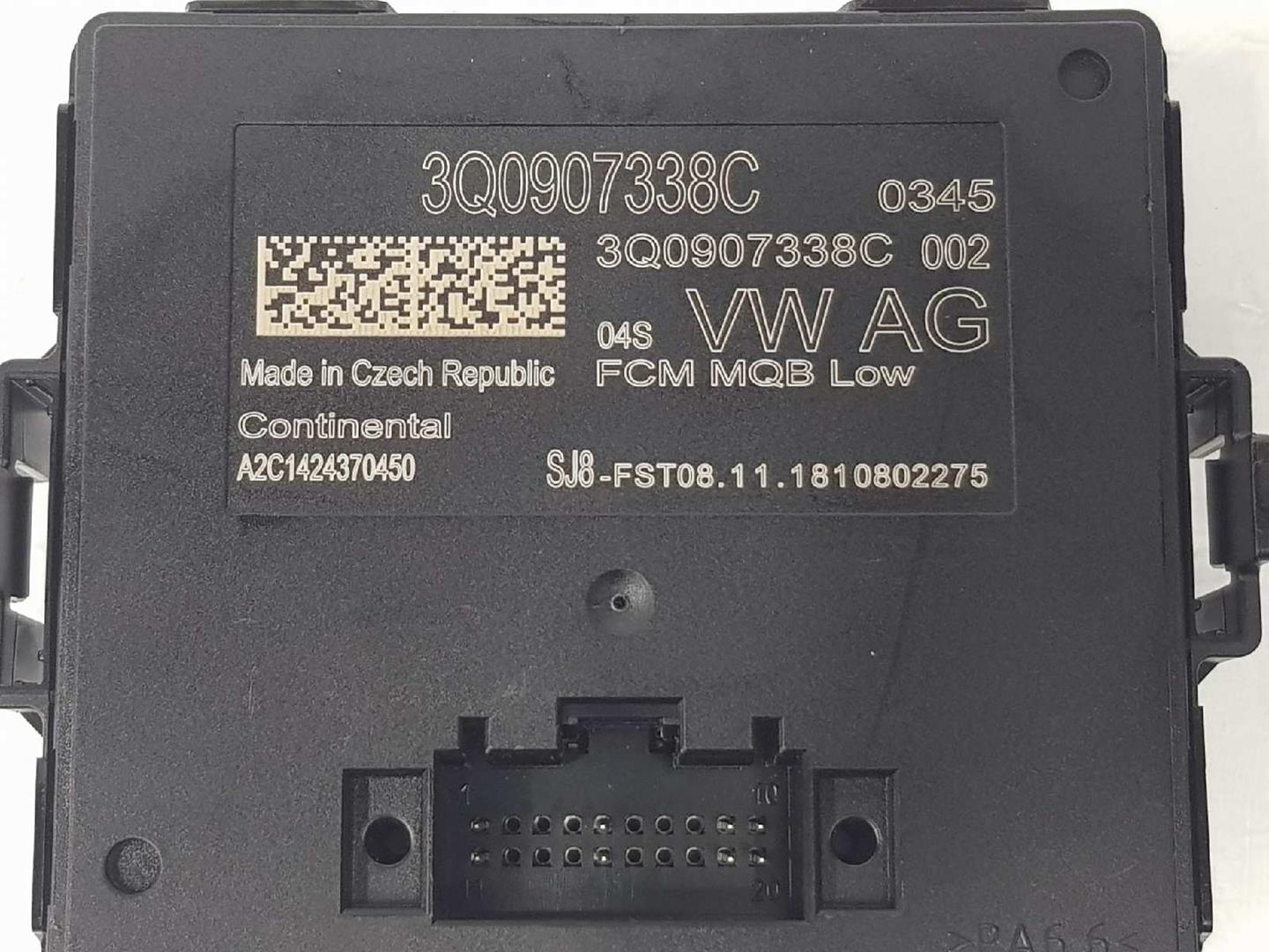 SEAT Toledo 3 generation (2004-2010) Andre kontrolenheder 3Q0907338C,3Q0907338C 19687854