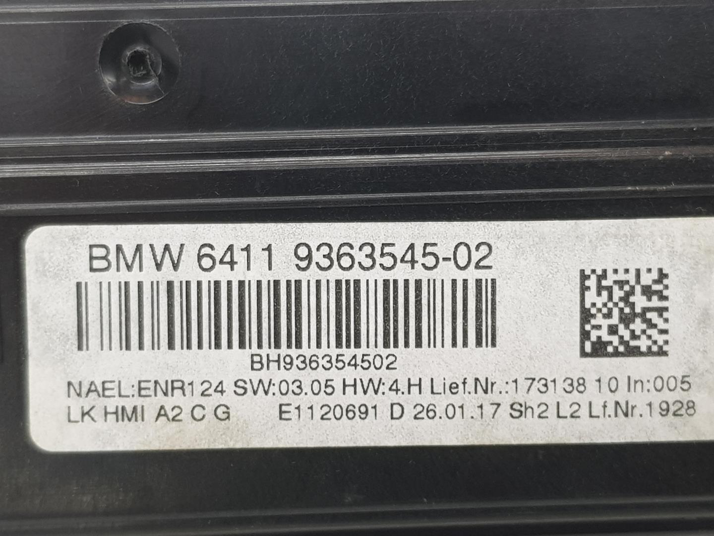 BMW 2 Series F22/F23 (2013-2020) Klimato kontrolės (klimos) valdymas 64119363545, 64119363545 21052199