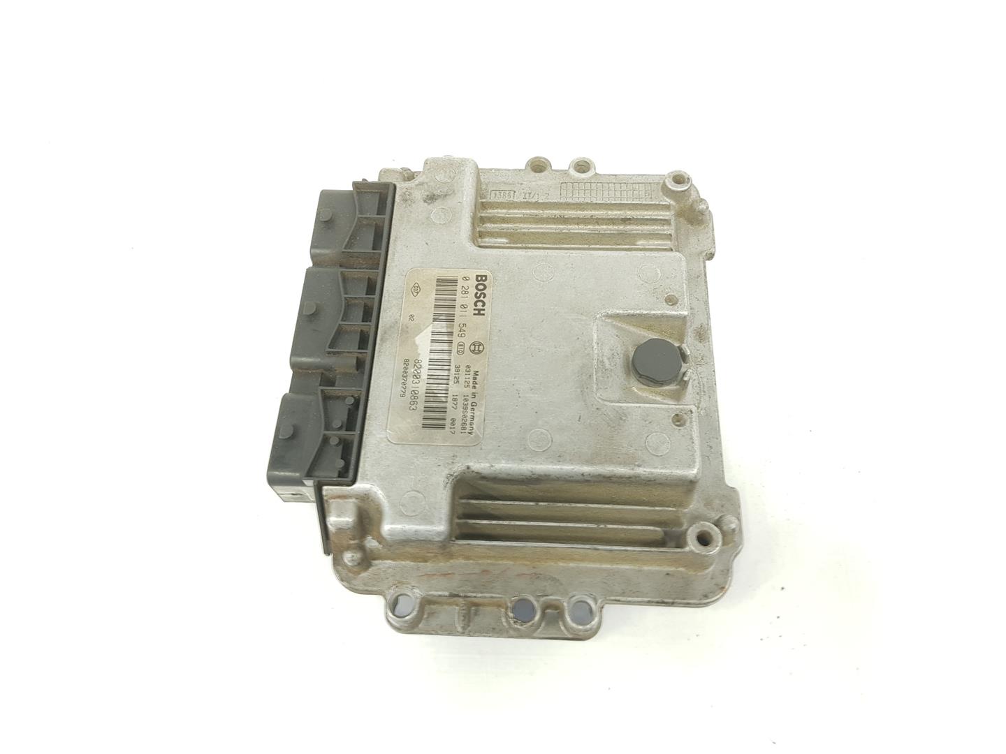 RENAULT Megane 2 generation (2002-2012) Engine Control Unit ECU 8200310863,0281011549,2222DL 19808270