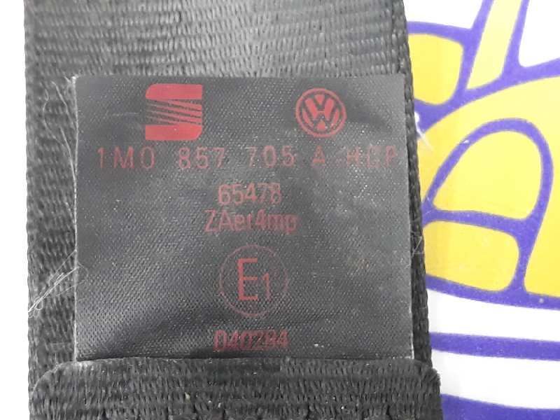 SEAT Leon 1 generation (1999-2005) Front Left Seat Buckle 1M0857705A,1M0857705A 19613170