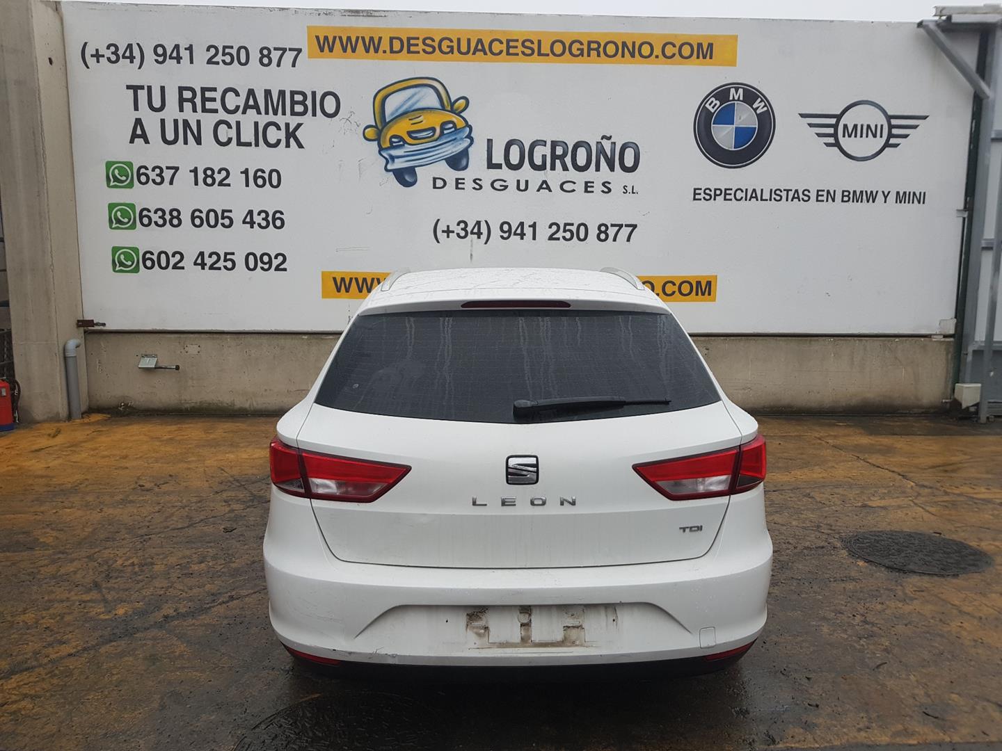 SEAT Leon 3 generation (2012-2020) Priekinių kairių durų veidrodis 5F1857507N, 5F1857507N, BLANCOB4/B9A 19779862