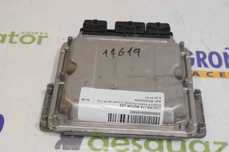 CITROËN Xsara Picasso 1 generation (1999-2010) Engine Control Unit ECU 9654693280,EDC15C2,0281011521 19558395