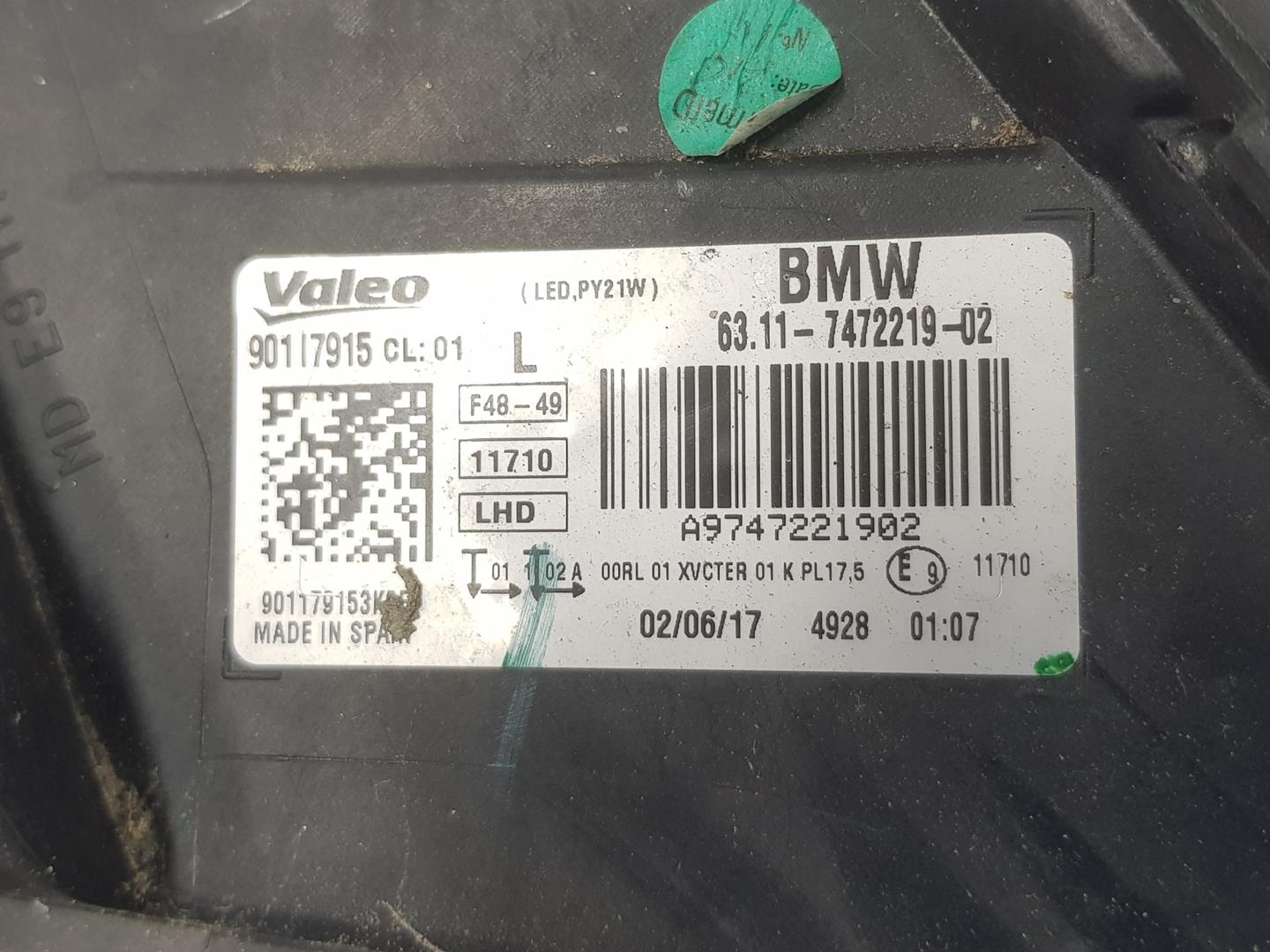 BMW X1 F48/F49 (2015-2023) Front Left Headlight 63117436461, 63117472219 24137300