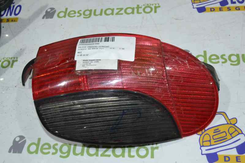 PEUGEOT 306 1 generation (1993-2002) Rear Right Taillight Lamp 6351J3,45228,5PUERTAS 26360179