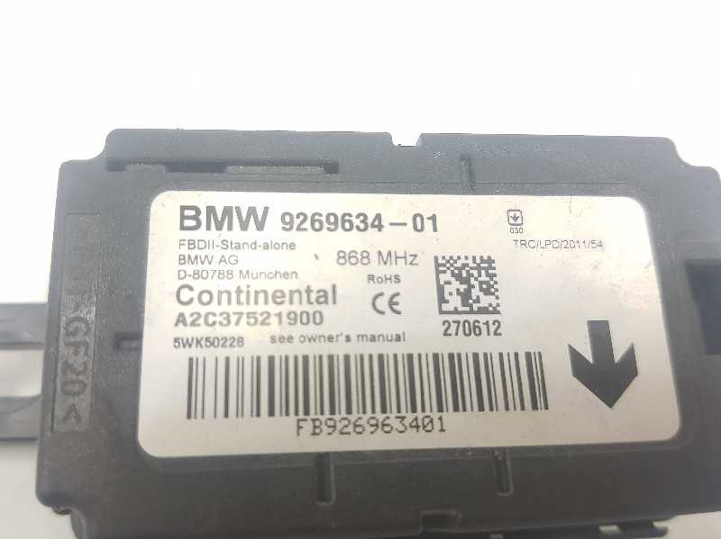 BMW 3 Series F30/F31 (2011-2020) Other Control Units 61319269634,A2C37521900 19888910