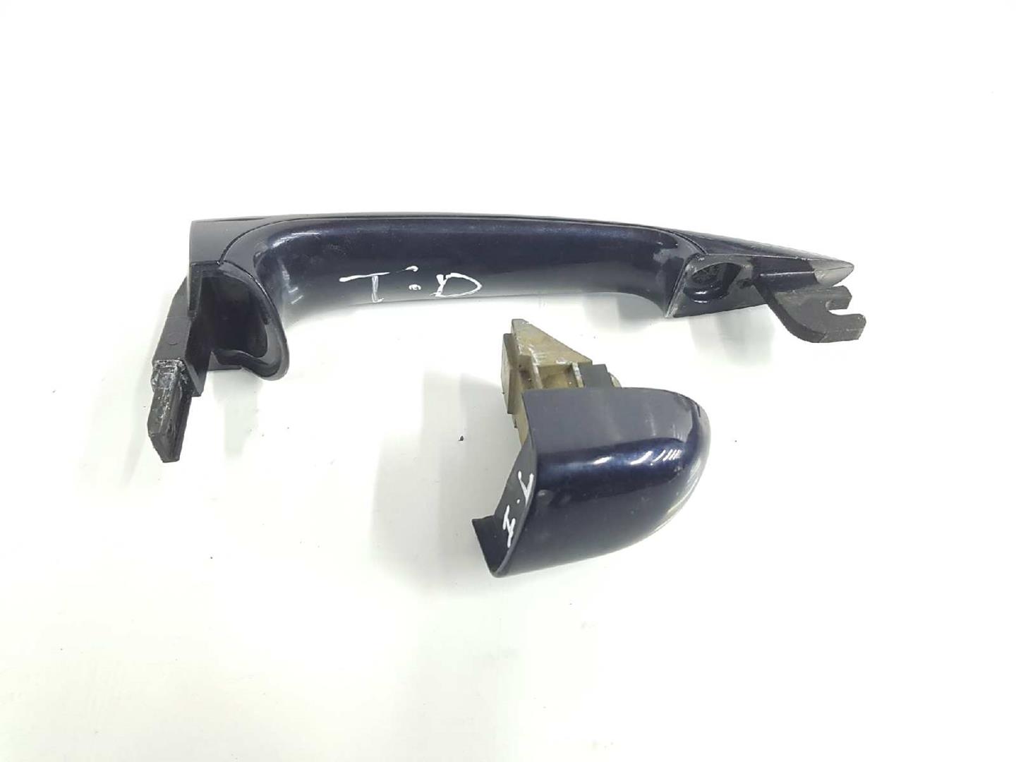 BMW 3 Series E46 (1997-2006) Rear right door outer handle 51217002272, 51217002272, AZUL 19705123