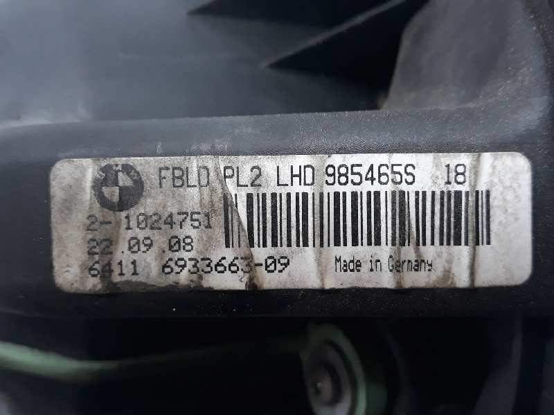 BMW 1 Series F20/F21 (2011-2020) Sildītāja ventilators 64116933663 19587044