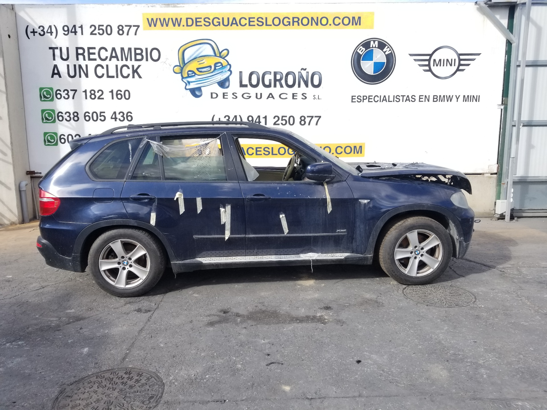 BMW X6 E71/E72 (2008-2012) Andre interiørdeler 65509194064,9194064 20947619