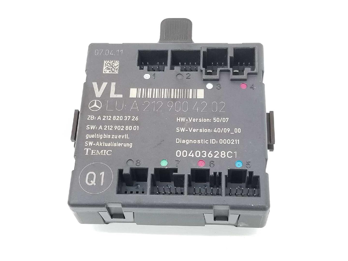 MERCEDES-BENZ E-Class W212/S212/C207/A207 (2009-2016) Other Control Units A2129004202, 2129004202 19729028