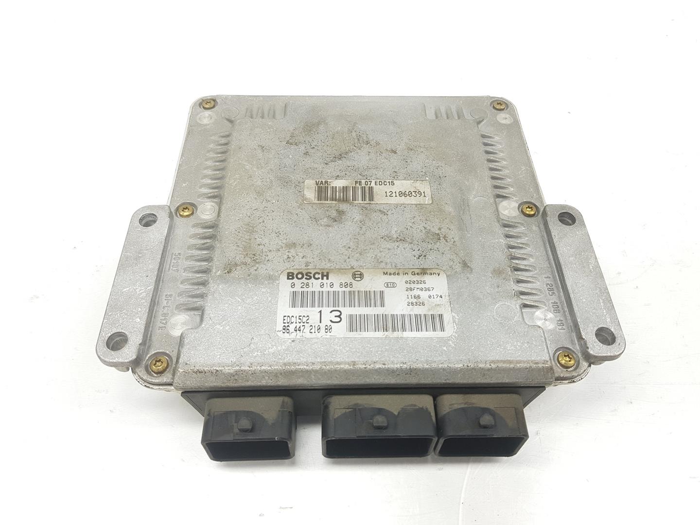 VOLKSWAGEN Engine Control Unit ECU 9644721080,9644721080 23799067