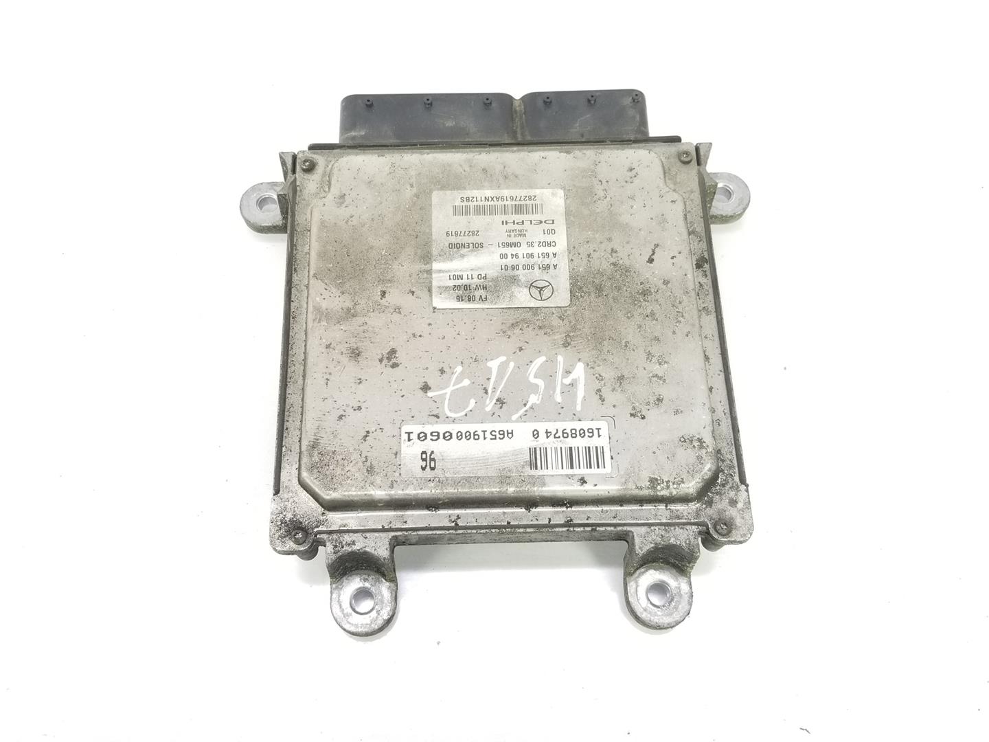 MERCEDES-BENZ Sprinter 2 generation (906) (2006-2018) Engine Control Unit ECU A6519000601, A6519007902 23011688