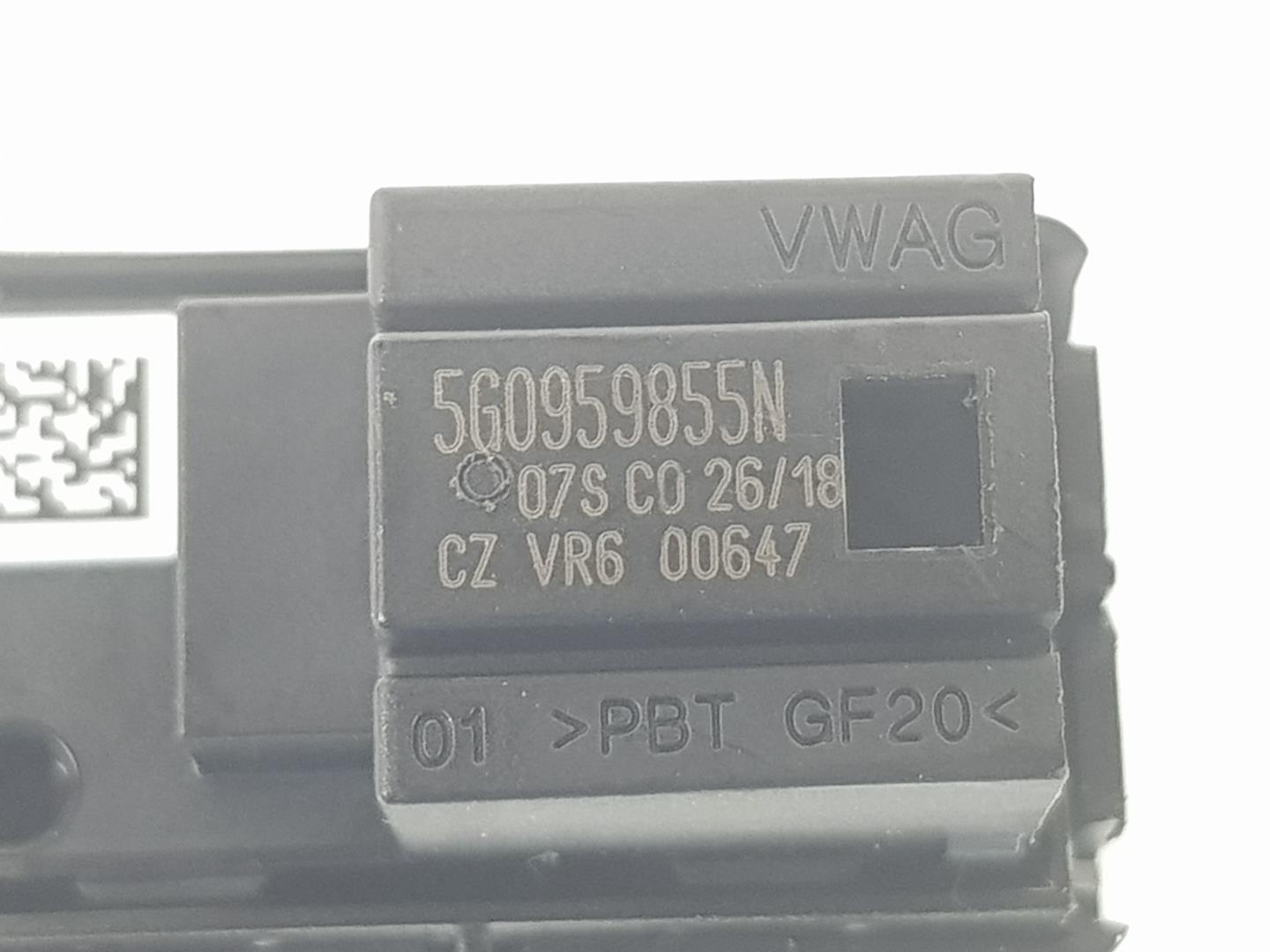 VOLKSWAGEN Golf 7 generation (2012-2024) Rear Right Door Window Control Switch 5G0959855L, 5G0959855L 19839613