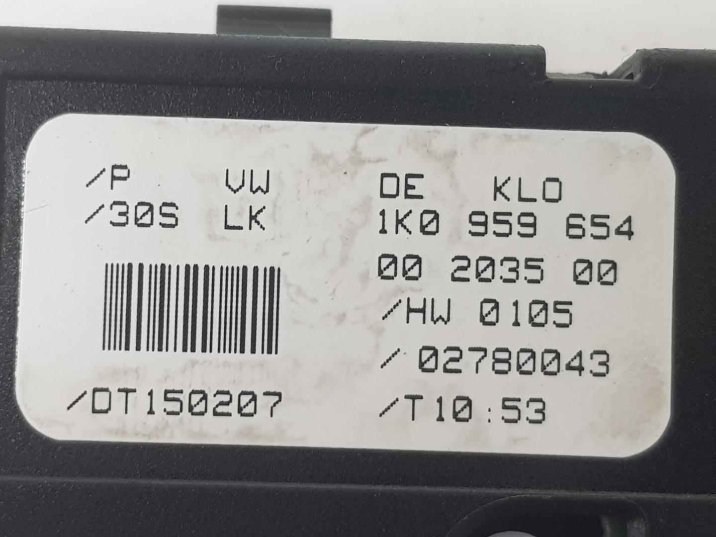 AUDI A2 8Z (1999-2005) Other Control Units 1K0959654, 1K0959654 22933246