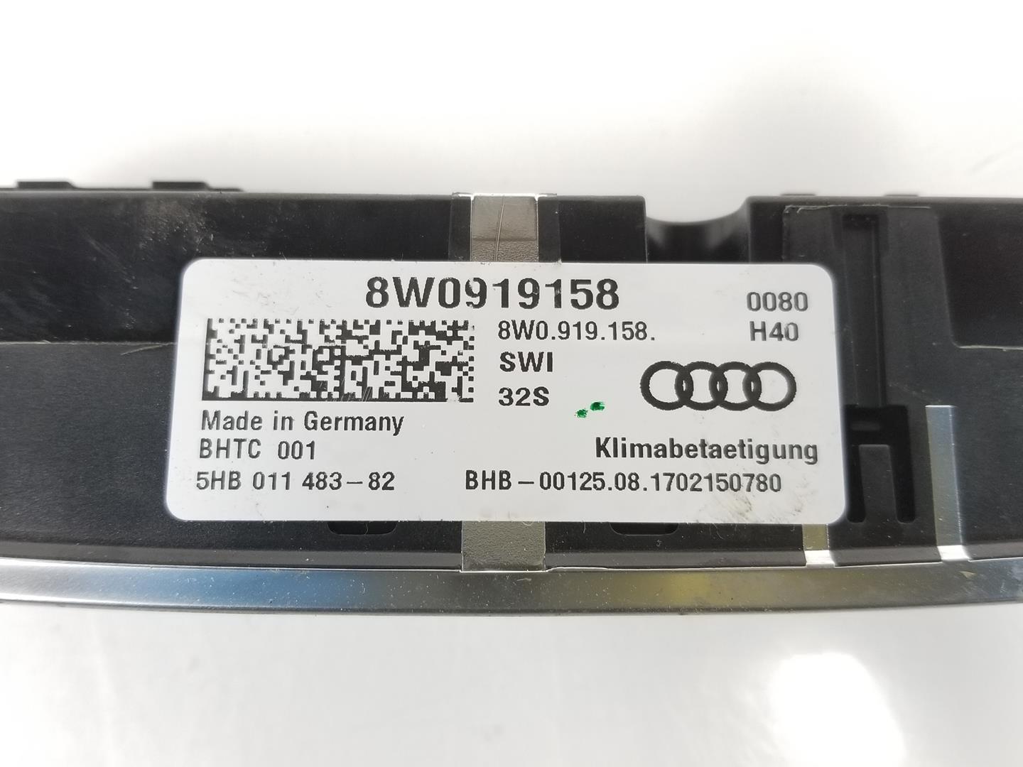 AUDI A4 B9/8W (2015-2024) Ilmastonhallintayksikkö 8W0919158,8W0919158 19863575