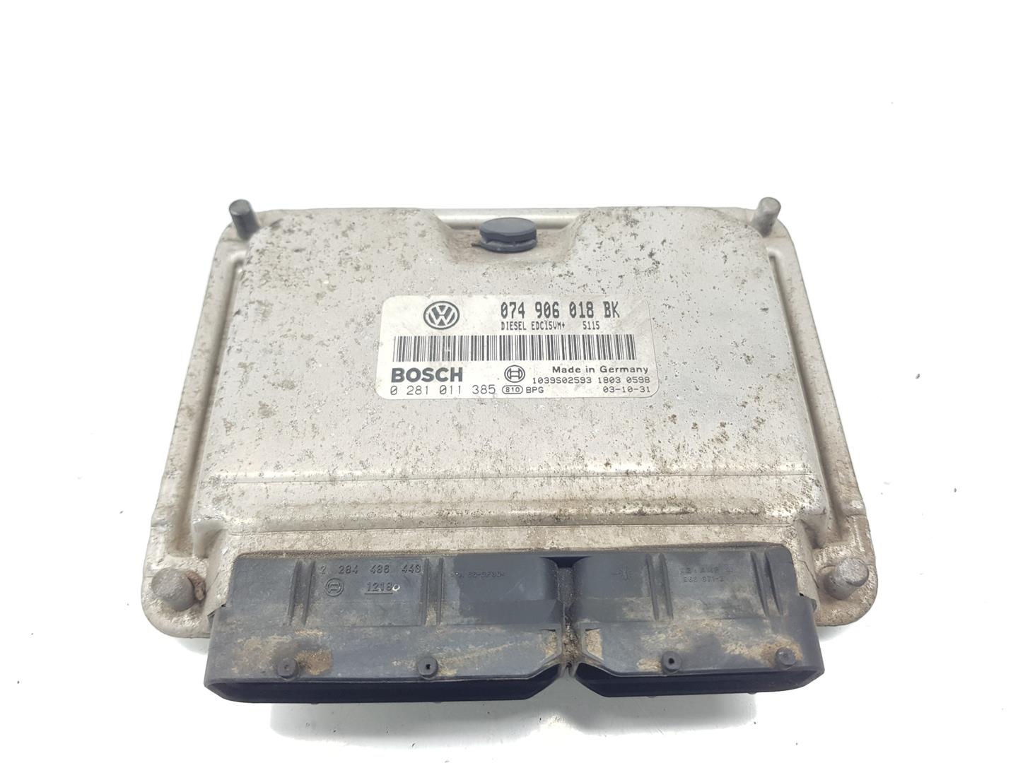 VOLKSWAGEN LT 2 generation (1996-2006) Unitate de control motor 074906018BK,074906018BK 21448967