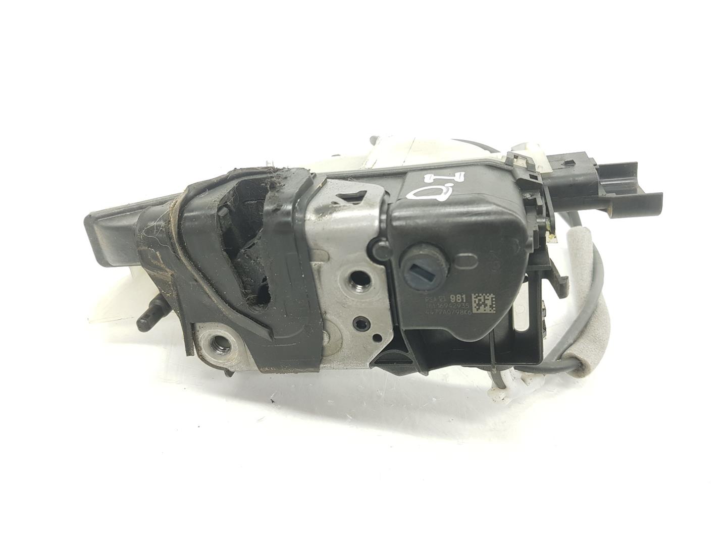 CITROËN C3 2 generation (2009-2016) Front Left Door Lock 9812398180,9812398180 21423545