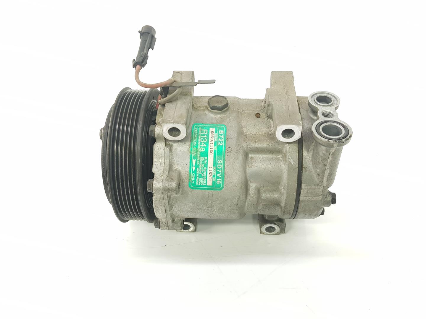 ALFA ROMEO 147 2 generation (2004-2010) Air Condition Pump 60653652, 60653652, SD7V16 19760871