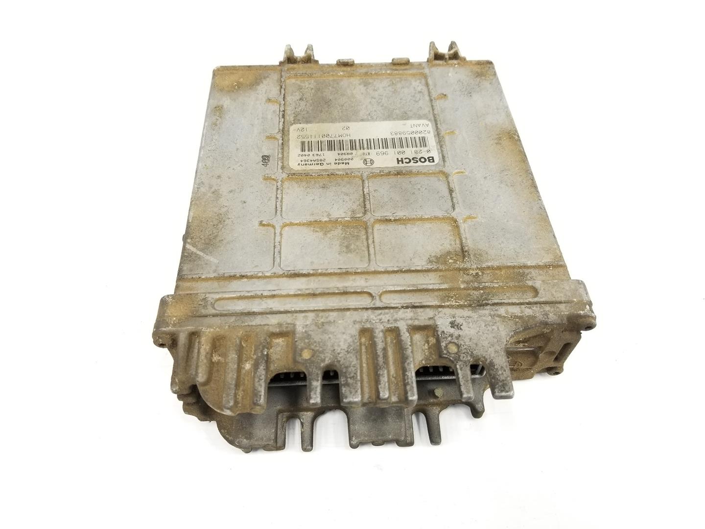 RENAULT Megane 2 generation (2002-2012) Engine Control Unit ECU 7700111552,0281001969 19915749