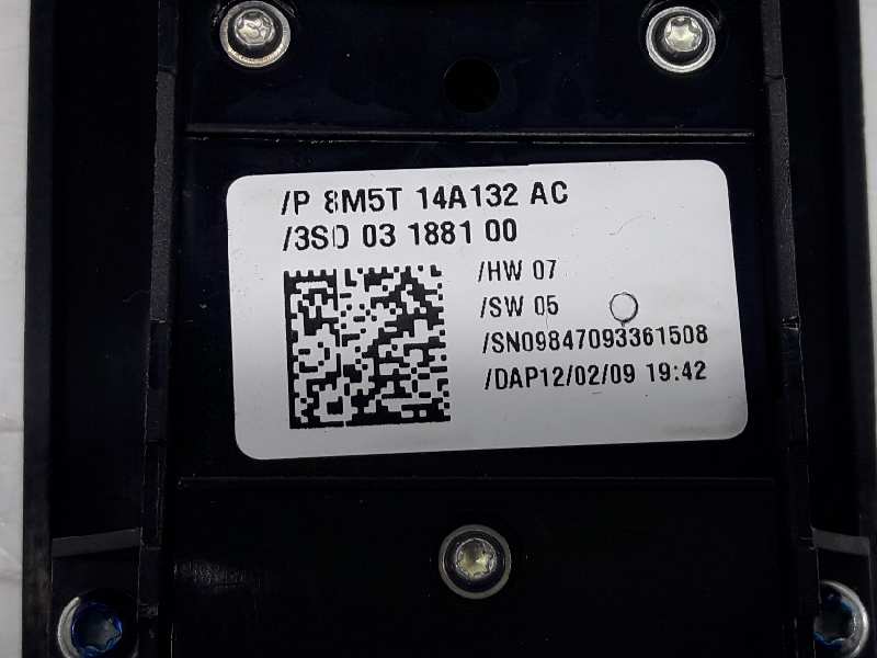 FORD Kuga 2 generation (2013-2020) Front Left Door Window Switch 8M5T14A132AC,3SO03188100,1683897 19646889