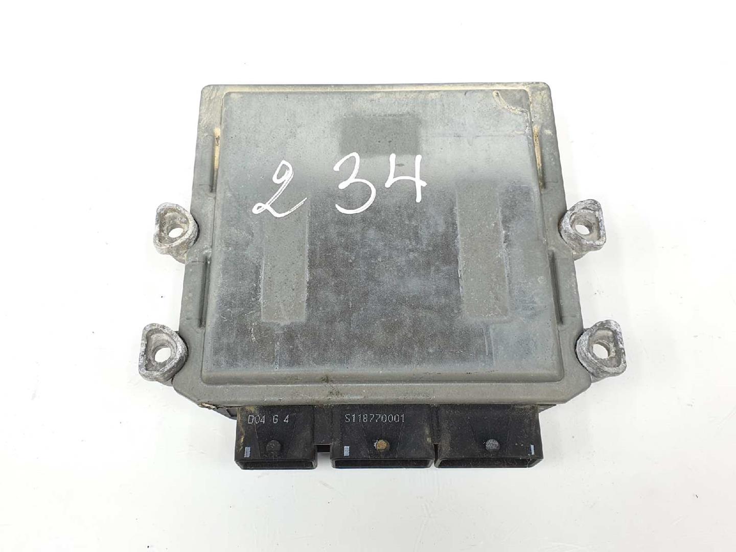 VAUXHALL 407 1 generation (2004-2010) Engine Control Unit ECU 9655041480, 9656412980, 5WS40167F 19732958