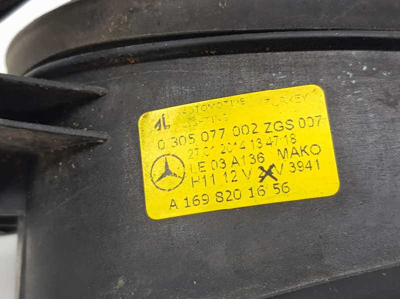 MERCEDES-BENZ M-Class W164 (2005-2011) Преден десен фар за мъгла A1698201656,1698201656 19709329