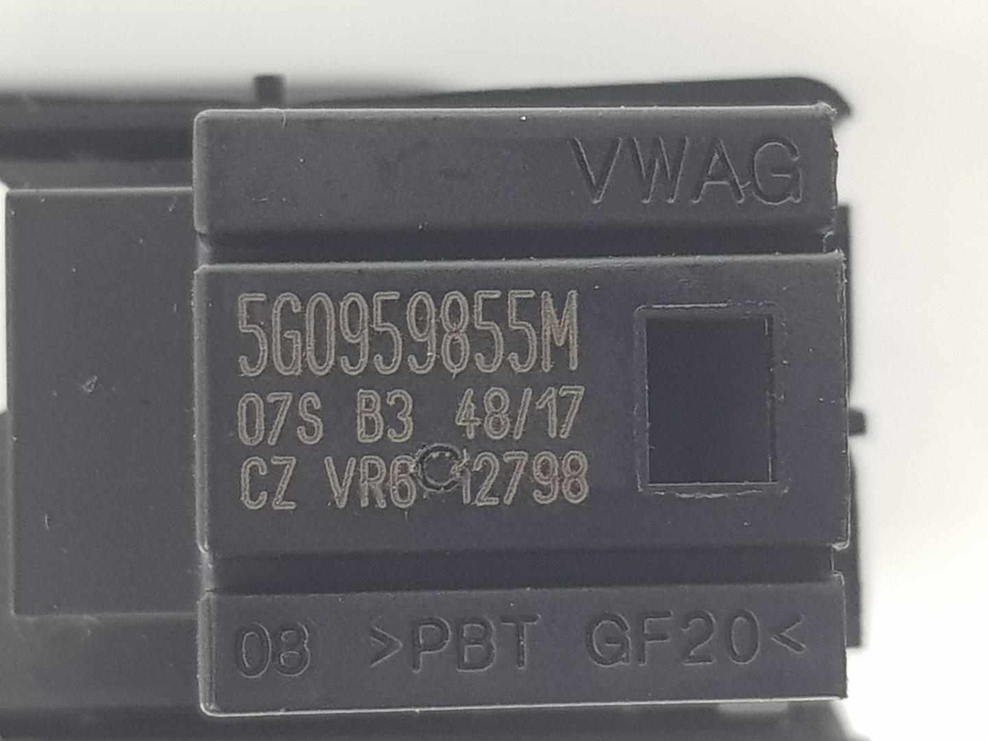 VOLKSWAGEN Variant VII TDI (2014-2024) Front Right Door Window Switch 5G0959855K, 5G0959855K 19849069