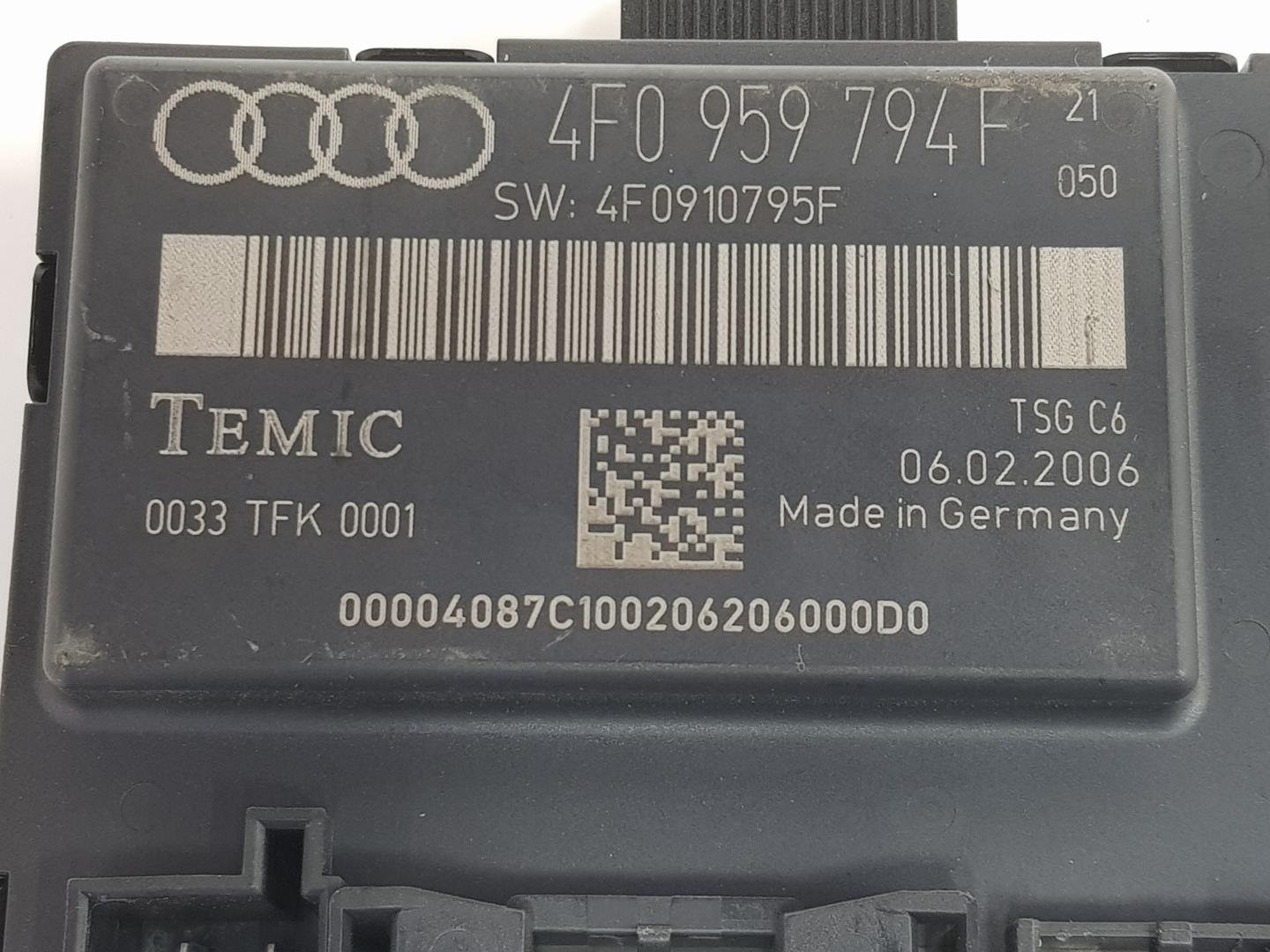 AUDI A6 C6/4F (2004-2011) Other Control Units 4F0959794F,4F0959794F 19764467