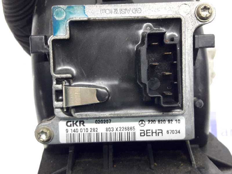 MERCEDES-BENZ C-Class W203/S203/CL203 (2000-2008) Motor încălzitor interior 2208209210,9140010282,2098300362 19646625