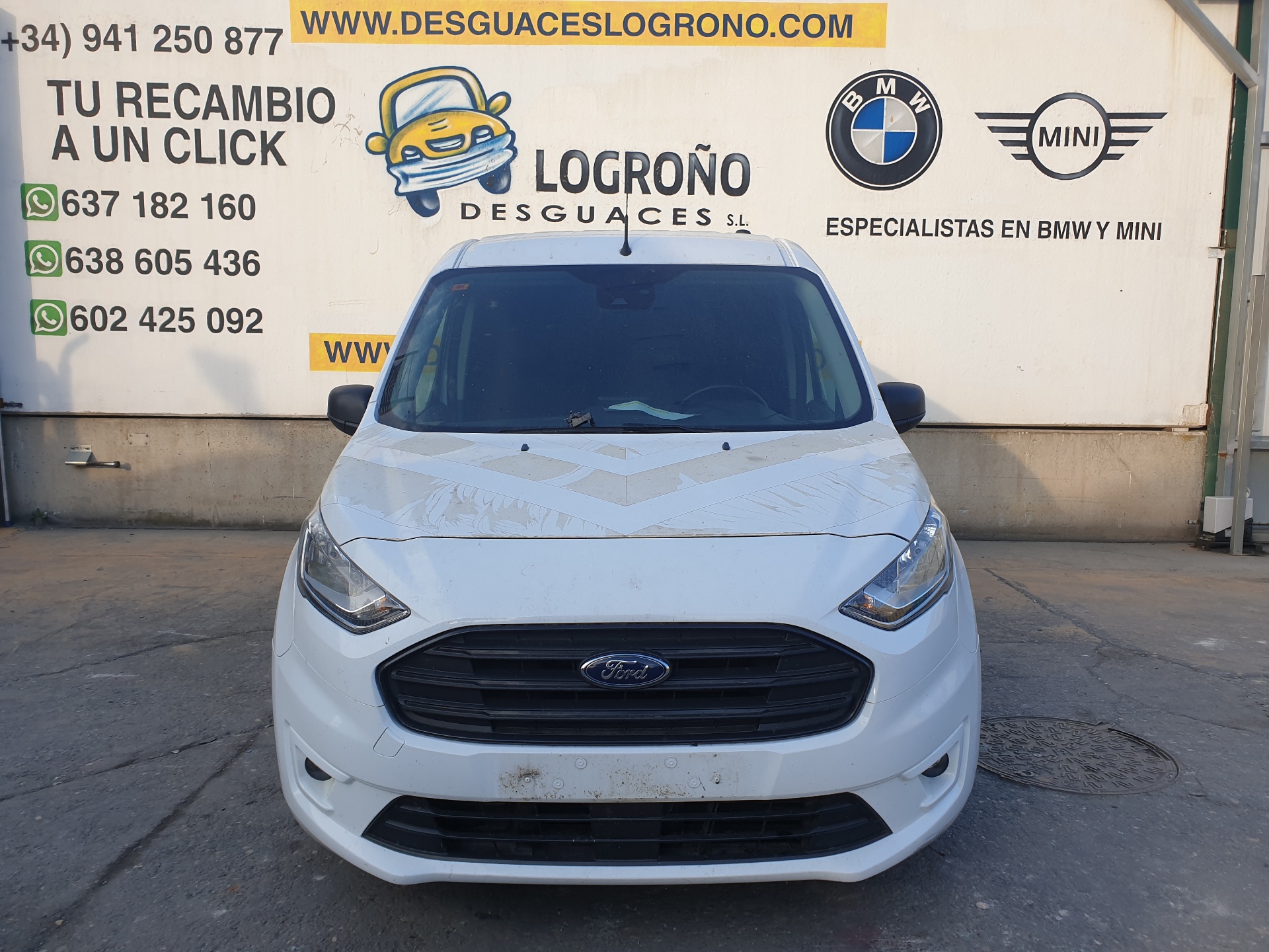 FORD Tourneo Connect 2 generation (2013-2022) Супорт тормозов передний левый BV612B302AC,1824922 27084378