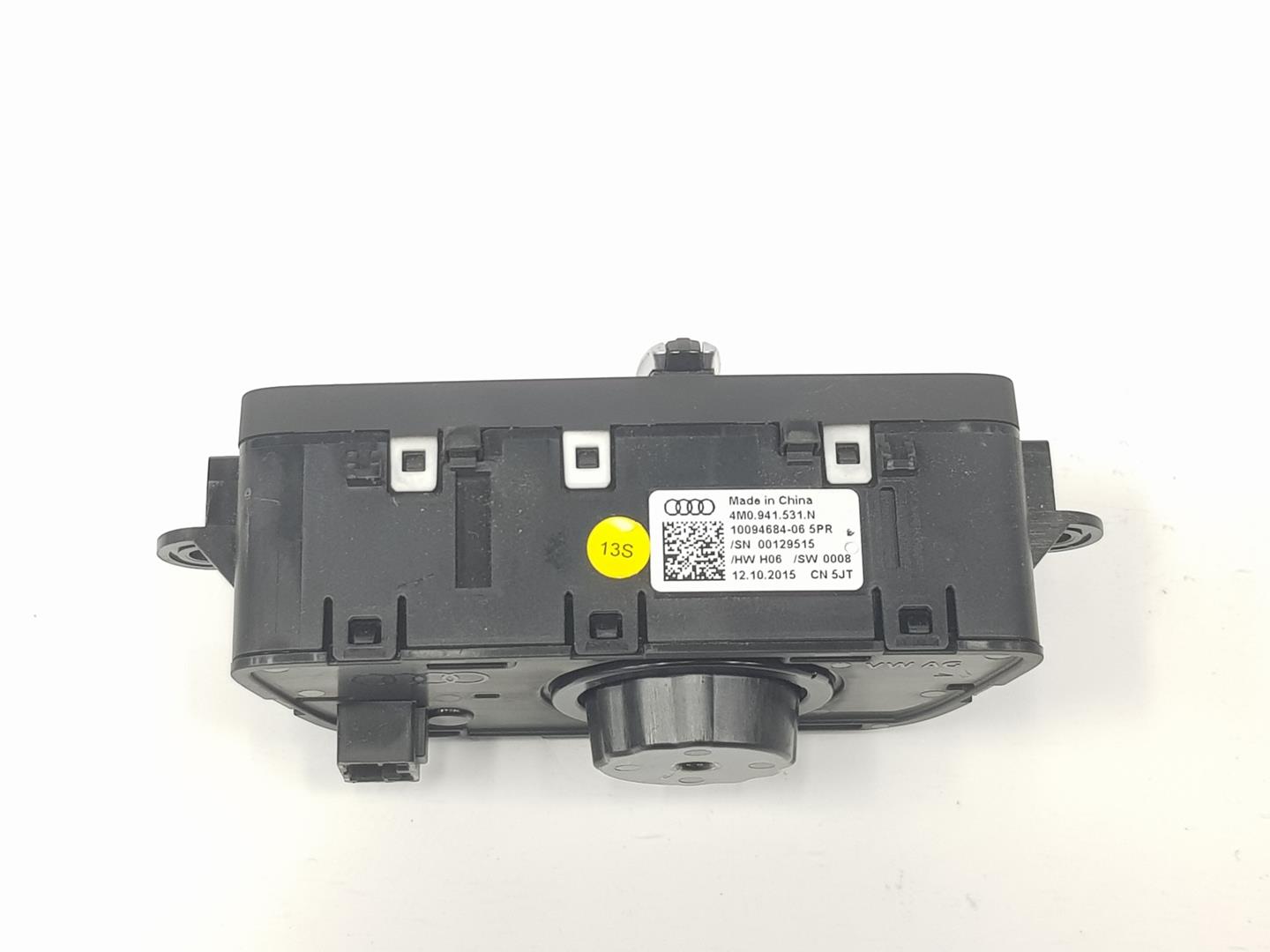 AUDI A4 B9/8W (2015-2024) Headlight Switch Control Unit 4M0941531N, 4M0941531N 19754711