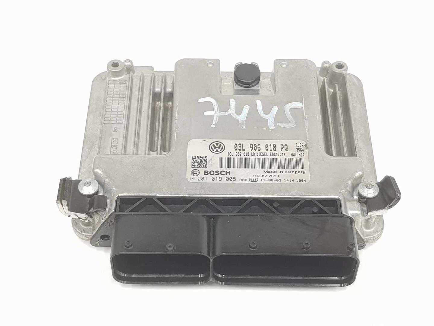 SEAT Exeo 1 generation (2009-2012) Engine Control Unit ECU 03L906018PQ,03L906018PQ 19691424