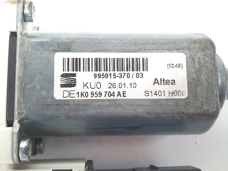 SEAT Altea 1 generation (2004-2013) Rear Right Door Window Control Motor 1K0959704AE,5P0839462A,995915370 19652248