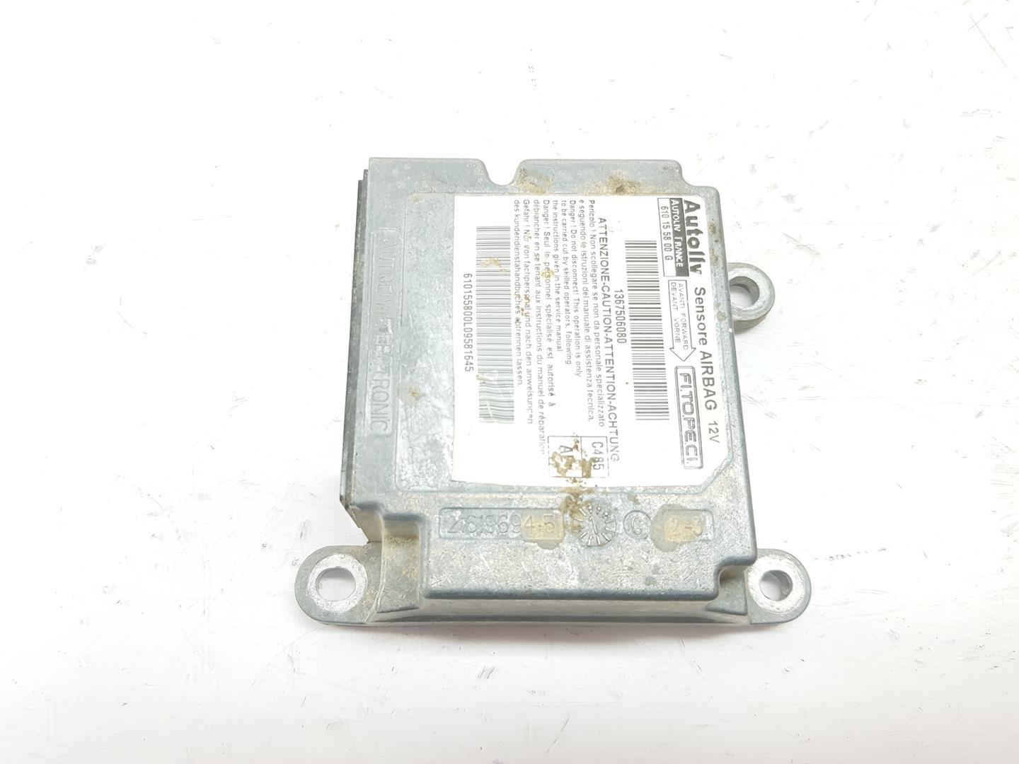 PEUGEOT Bipper 1 generation (2008-2020) SRS Control Unit 1367506080, 1367506080 19938664