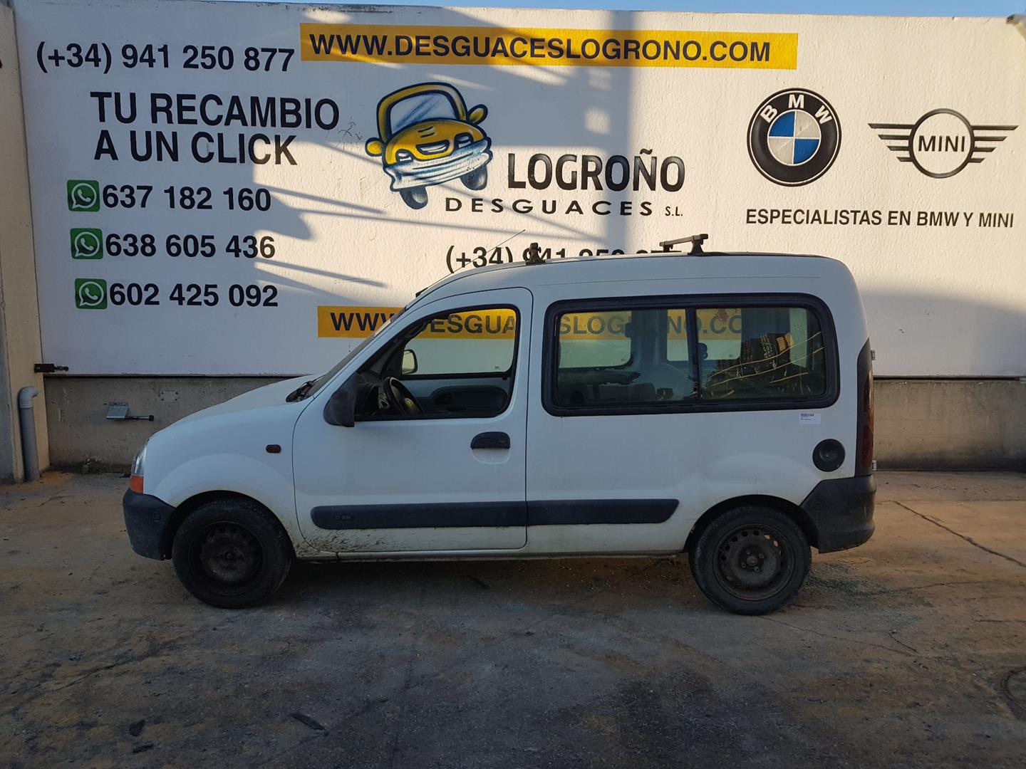 RENAULT Kangoo 1 generation (1998-2009) Предна лява врата 7751471745, 7751471745 19787324