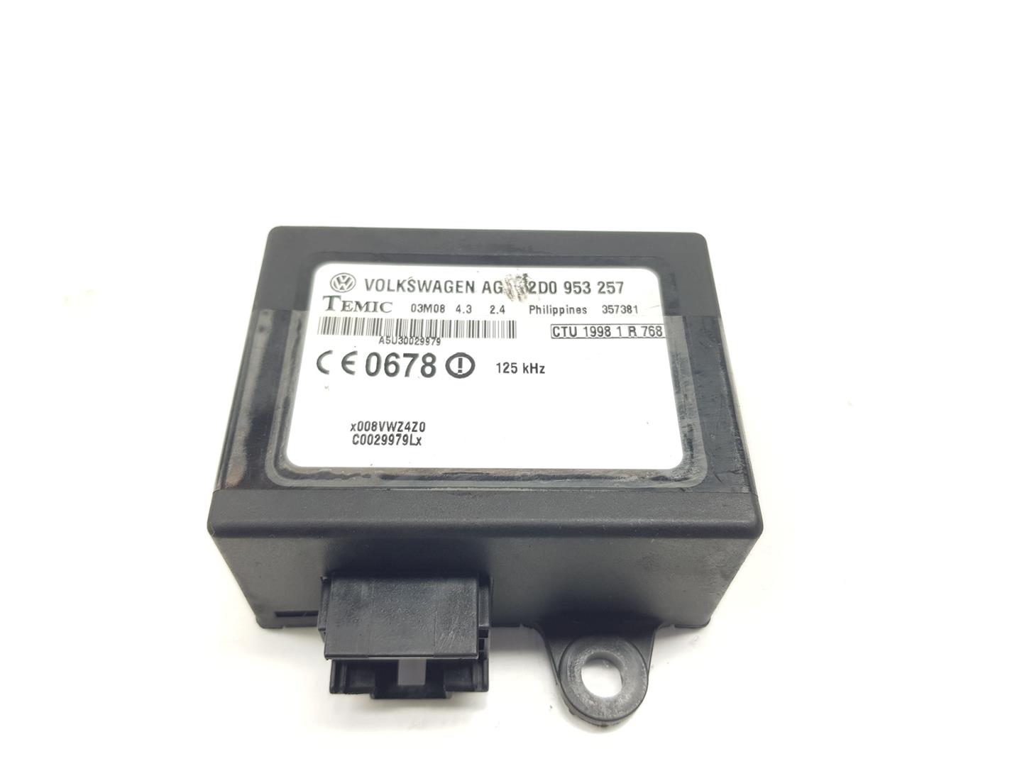 VOLKSWAGEN LT 2 generation (1996-2006) Alte unități de control 2D0953257,2D0953257 21448941