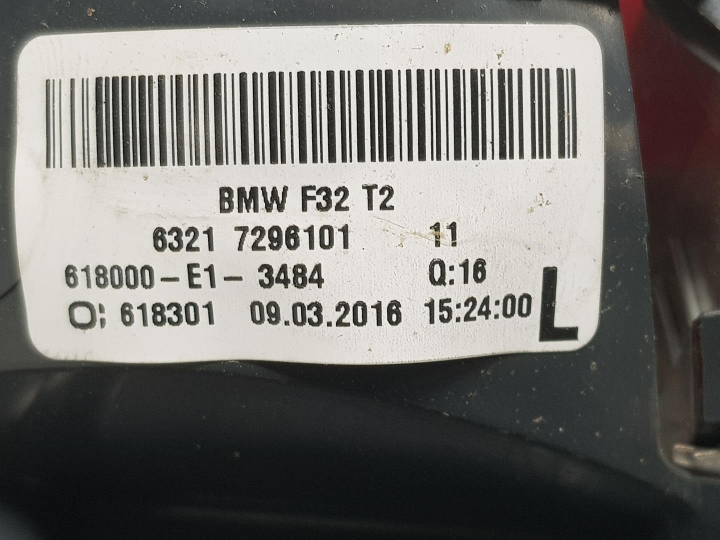 BMW 4 Series F32/F33/F36 (2013-2020) Galinis kairys žibintas 63217296101, 63217296101 24231515