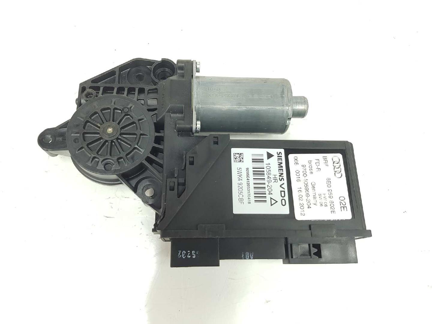 SEAT Exeo 1 generation (2009-2012) Rear Right Door Window Control Motor 8E0959802E,5WK49205CBF105849204,102238XXX0130821766 19906281