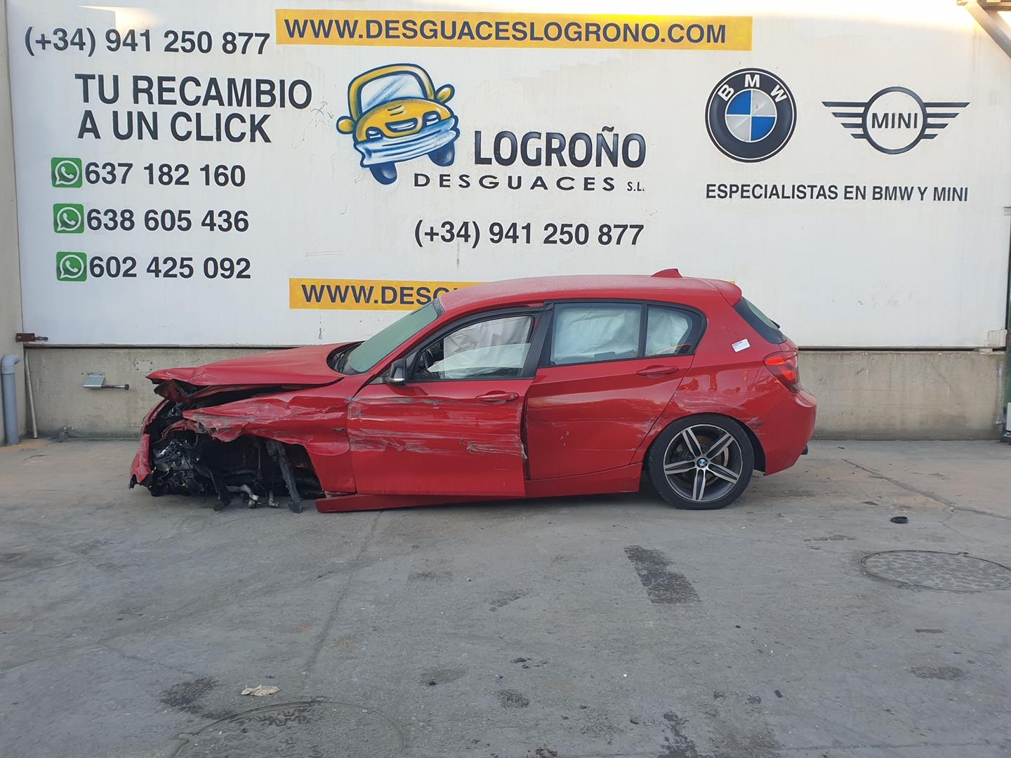 BMW 1 (F21) Rear Left Taillight 63217270095, 63217270095, 2222DL 19750809
