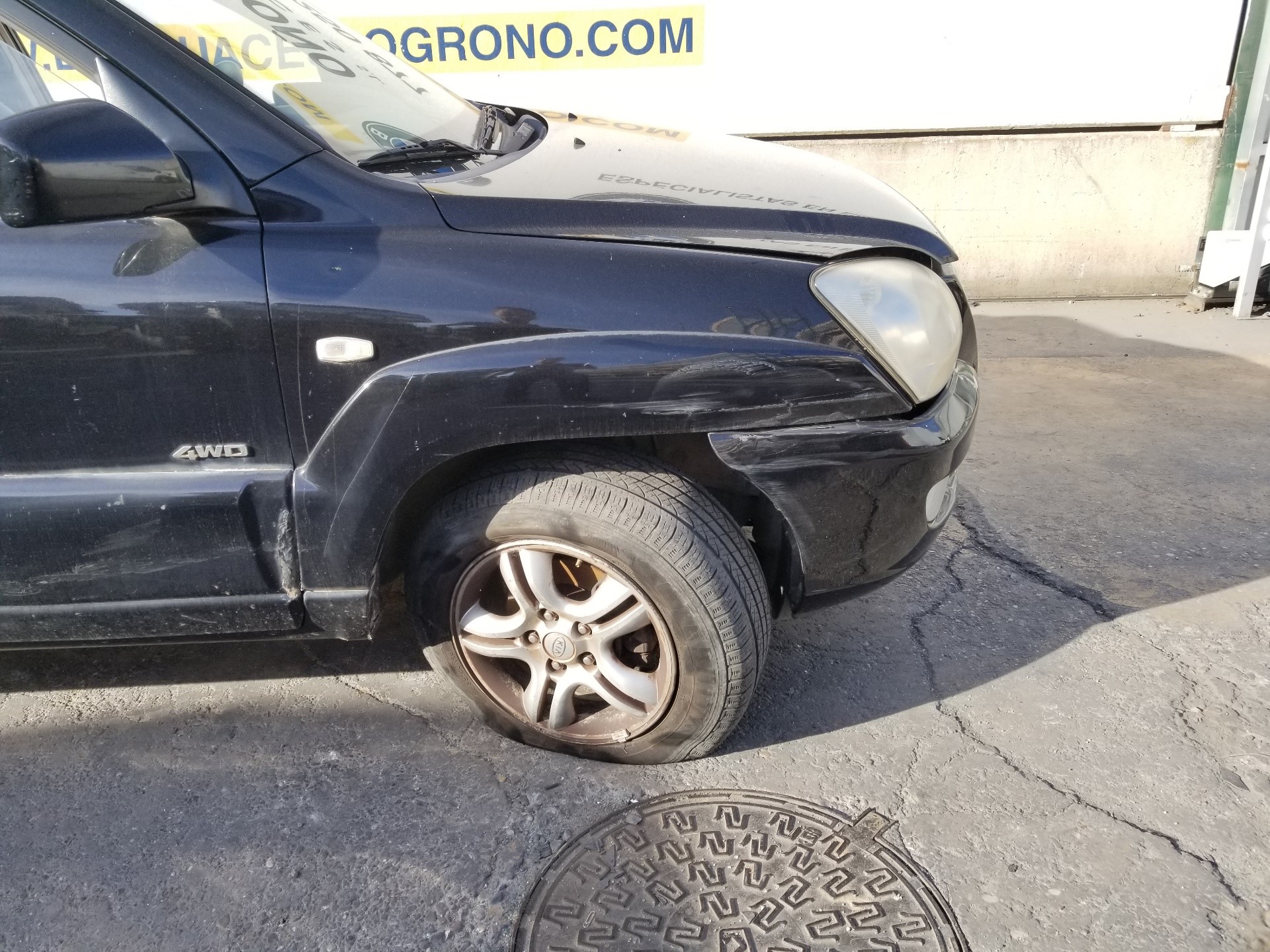 KIA Sportage 2 generation (2004-2010) Капот 664001F010,664001F010,COLORNEGRO9P 24211649
