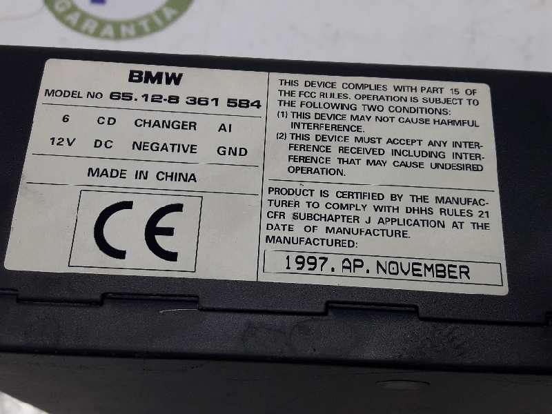 BMW X5 E53 (1999-2006) Music Player Without GPS 65128361584,65128361584 19647823