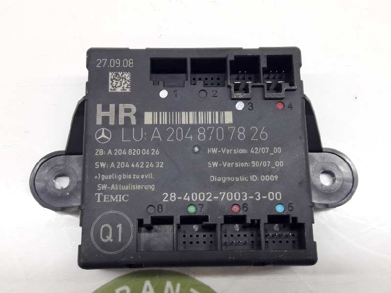 MERCEDES-BENZ C-Class W204/S204/C204 (2004-2015) Other Control Units A2048707626, A2048707626 19900781