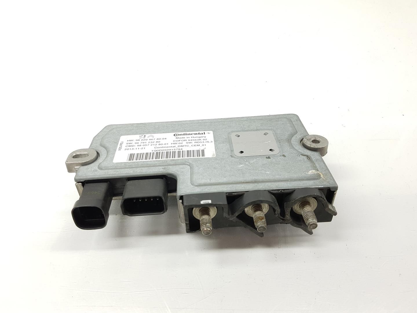 PEUGEOT 2008 1 generation (2013-2020) Other Control Units 9805721280, 9805721280 24252251