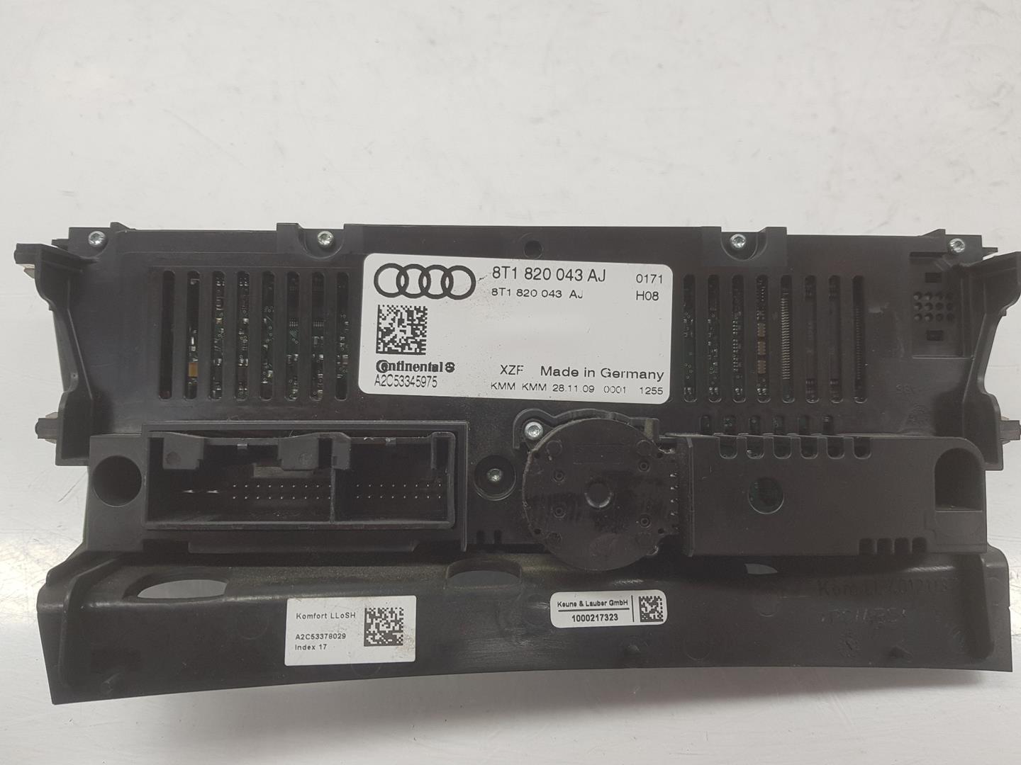 AUDI A5 Sportback B8/8K (2011-2016) Climate  Control Unit 8T1820043AJ, 8T1820043AJ 19911628