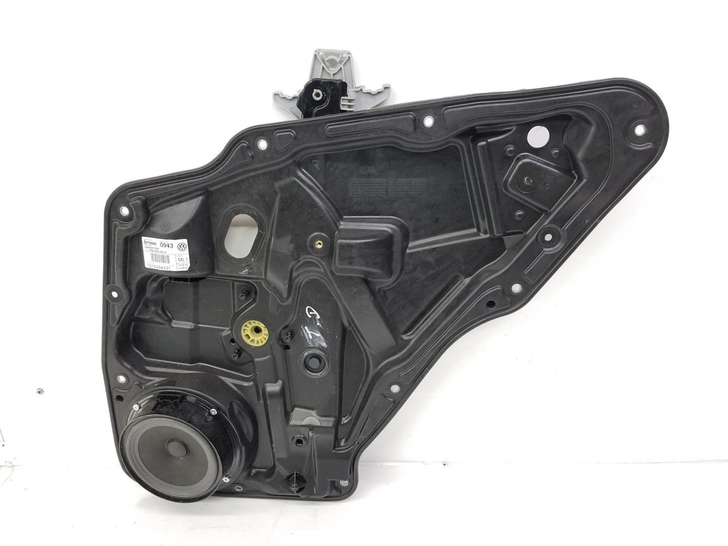 VOLKSWAGEN Tiguan 1 generation (2007-2017) Rear Right Door Window Regulator 5N0839730R, 5N0839730R 19737107