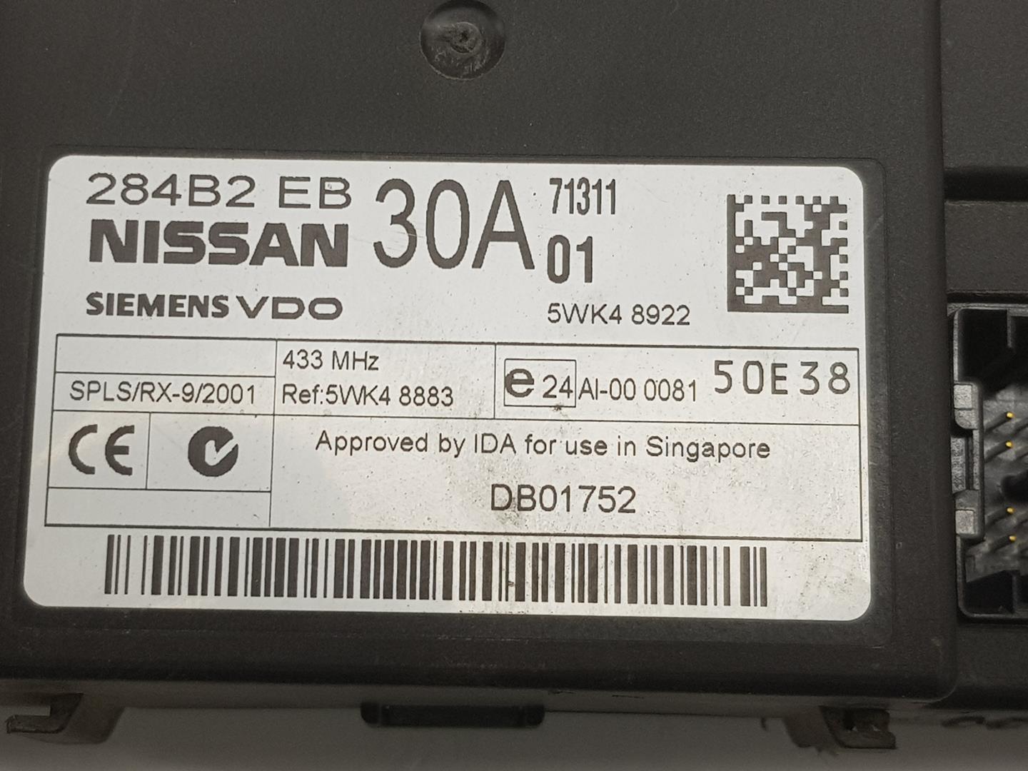 NISSAN Pathfinder R51 (2004-2014) Other Control Units 284B2EB30A, 284B2EB30A 22482264